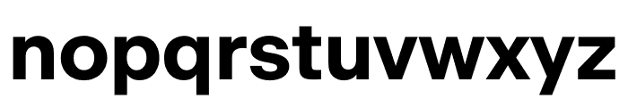 Beausite Classic Bold Font LOWERCASE