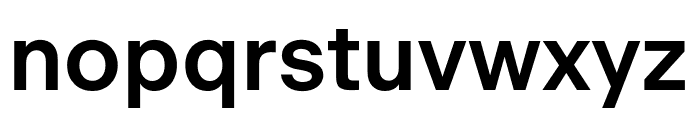 Beausite Classic Semibold Font LOWERCASE