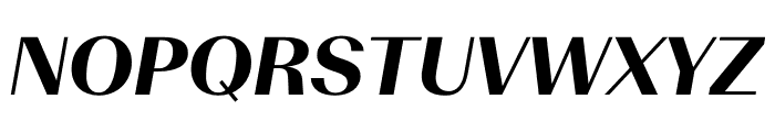 Beausite Slick Bold Italic Font UPPERCASE
