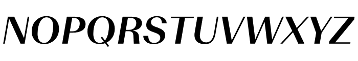 Beausite Slick Medium Italic Font UPPERCASE