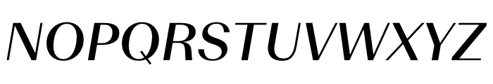 Beausite Slick Regular Italic Font UPPERCASE
