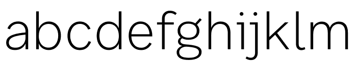 Belbo Extra Light Font LOWERCASE