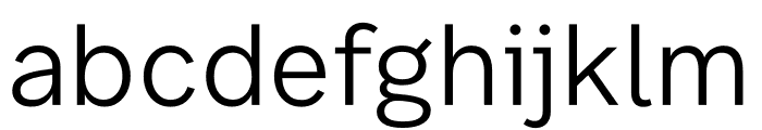 Belbo Light Font LOWERCASE