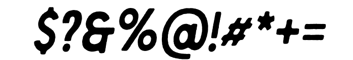 Berringer   Regular Oblique Font OTHER CHARS