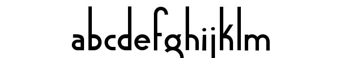 Bicycle Regular2 Font LOWERCASE