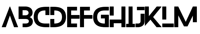 Blanka Regular Font LOWERCASE