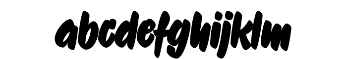 Blankenhorn Formal Font LOWERCASE