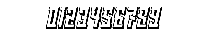 Blasher ItalicExtrude Font OTHER CHARS