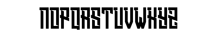 Blasher Regular Font UPPERCASE