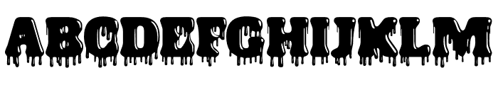 BloodytypepersonaluseBold OVe6e Font LOWERCASE