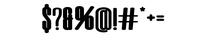 Boatica Extrabold Font OTHER CHARS