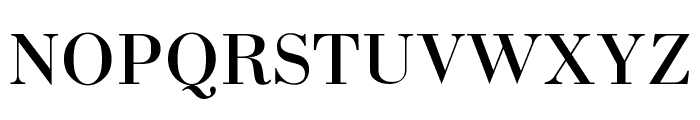Bodoni [allfont.net] Font UPPERCASE