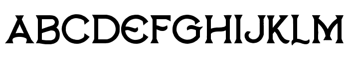 Bohemian Hunter Regular Rough Font LOWERCASE