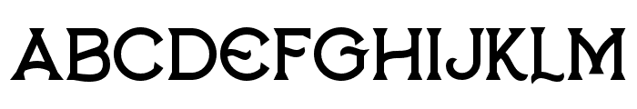 Bohemian Hunter Regular Font LOWERCASE