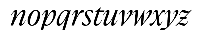 Boogy Brut WEBL Book Italic Font LOWERCASE