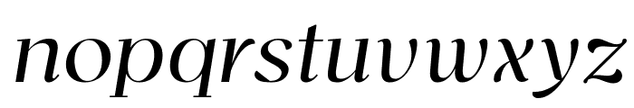 Bovino LightItalic 1 Font LOWERCASE