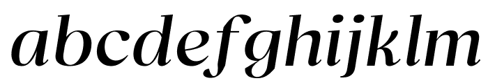 Bovino RegularItalic 1 Font LOWERCASE