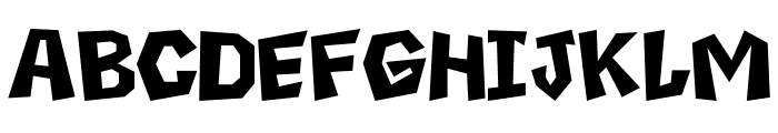 Boxtoon Regular Font UPPERCASE