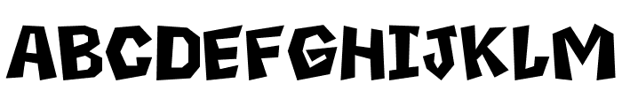 Boxtoon Regular Font LOWERCASE