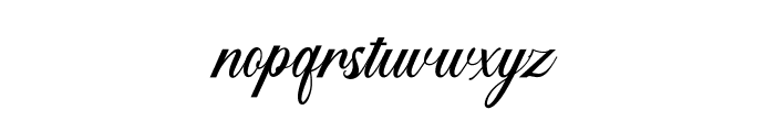 Bridgestone Font LOWERCASE