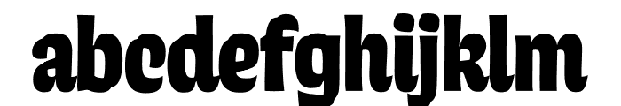 Bruphy Font LOWERCASE