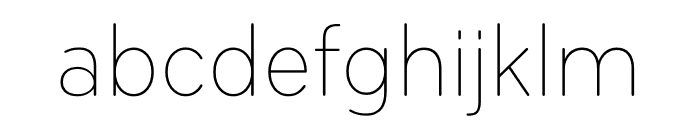 Bryant Condensed Light Font LOWERCASE