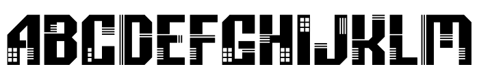 Builder Block Font UPPERCASE