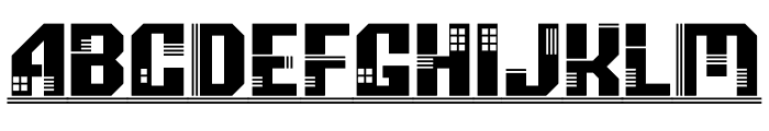 Builder Block Font LOWERCASE
