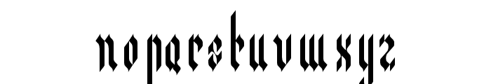 Bulgothic Font UPPERCASE