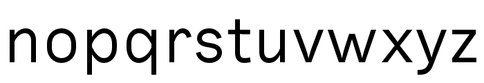 Bull 5 Regular Font LOWERCASE