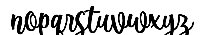 Bummy Font By Dani 7NTypes Font LOWERCASE