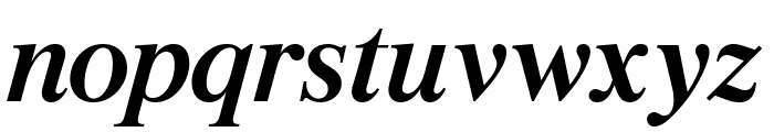 Burgess Semibold Italic Pro Font LOWERCASE