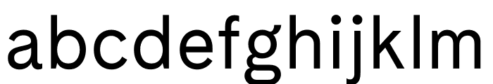 Cadiz Regular Font LOWERCASE