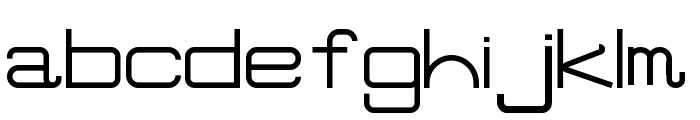 Cadre Regular Font LOWERCASE