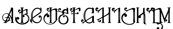 Caernarfon   Inline Font UPPERCASE