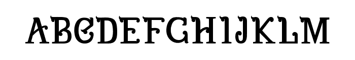 Caernarfon   Regular Font LOWERCASE