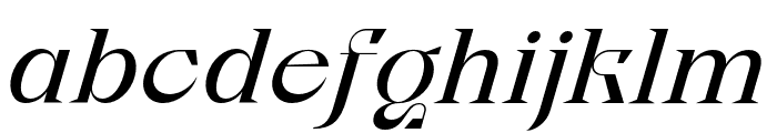 Cako Regular Italic Font LOWERCASE