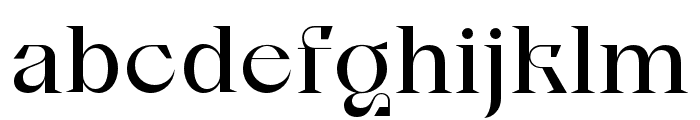 Cako Regular Font LOWERCASE