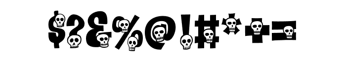 Calaveras Regular Font OTHER CHARS