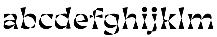 CalleoFlux Trial ExtraBold Font LOWERCASE