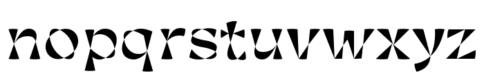 CalleoFlux Trial ExtraBold Font LOWERCASE