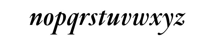 Cardinal Classic Long SemiBold Italic Font LOWERCASE