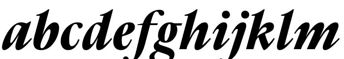 Cardinal Classic Short Bold Italic Font LOWERCASE