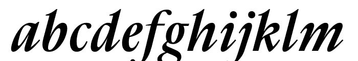 Cardinal Classic Short SemiBold Italic Font LOWERCASE