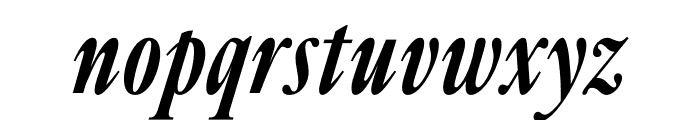 Cardinal Fruit Bold Italic Font LOWERCASE