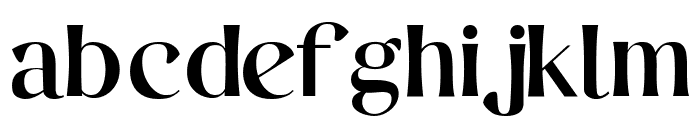 Casual Regular Font LOWERCASE