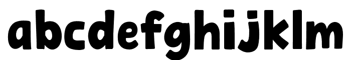 Cat Comic Font LOWERCASE