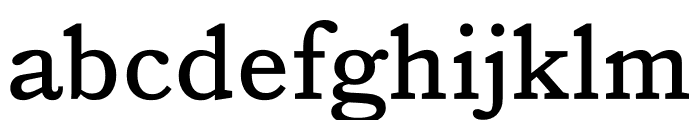 Catalogue Regular Font LOWERCASE