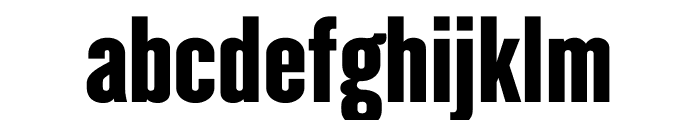 Champion Gothic Lightweight Font LOWERCASE