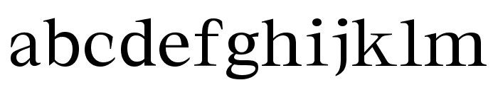 Chapter Regular Font LOWERCASE